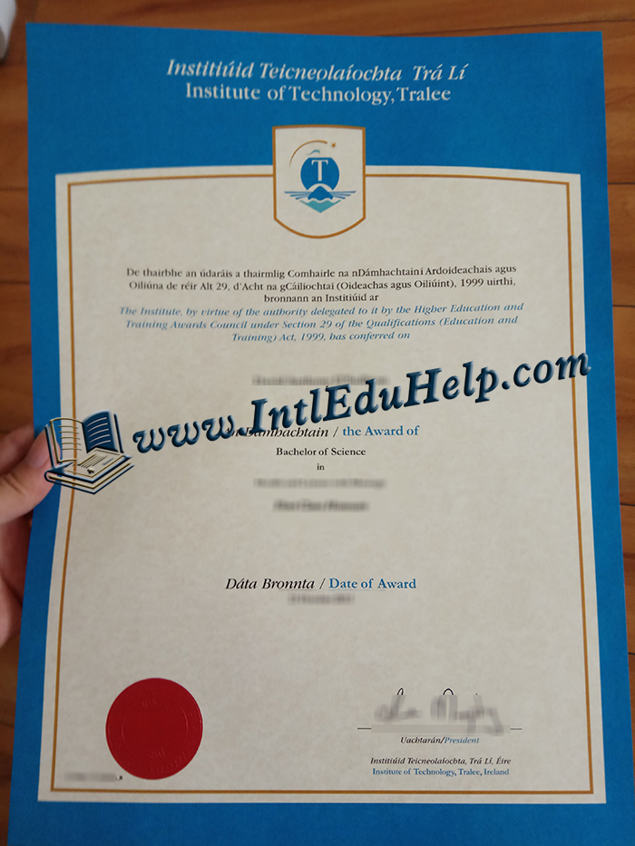 Institute of Technology Tralee diploma