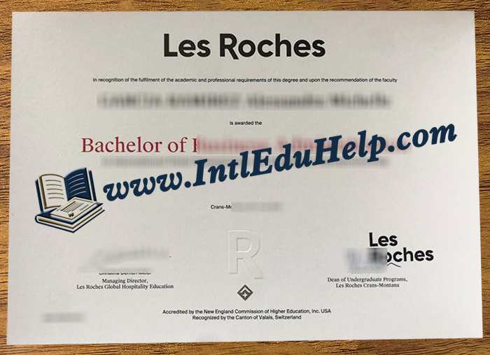 Les Roches diploma
