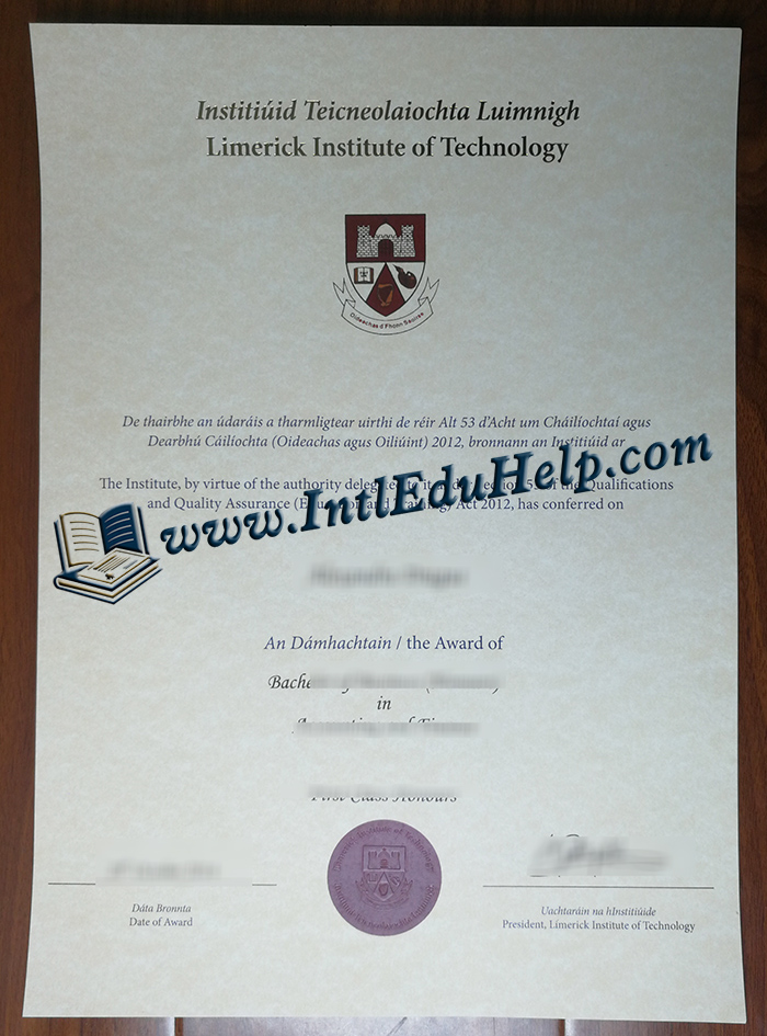 Limerick Institute of Technology diploma