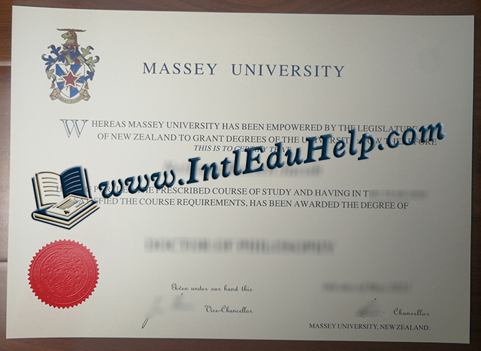 Massey University diploma