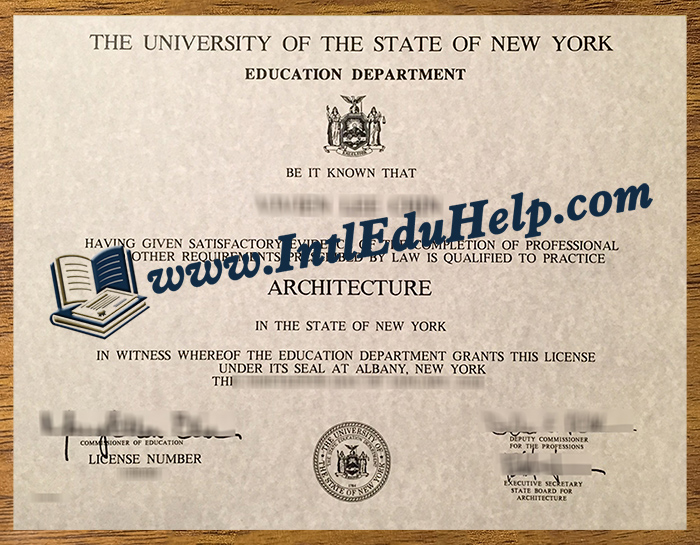 New York Architect License