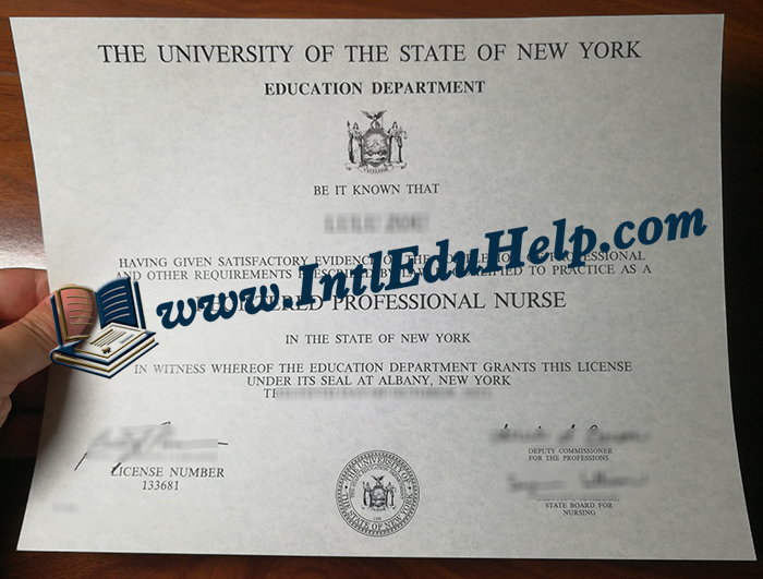 New York Nursing license