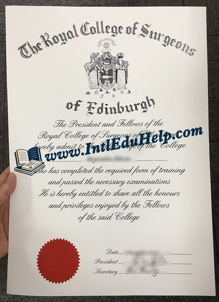 RCSEd certificate