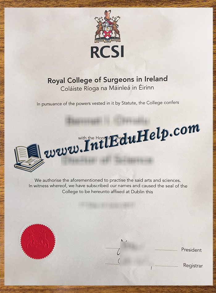Royal College of Surgeons in Ireland diploma