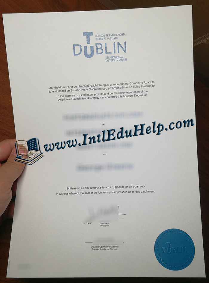 TU Dublin diploma