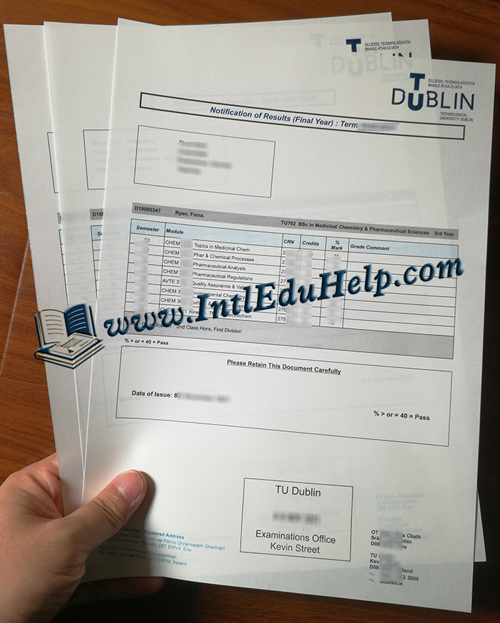 TU Dublin transcript