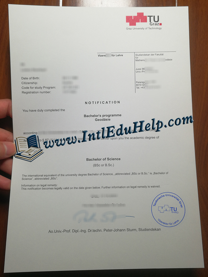 Technische Universität Graz diploma