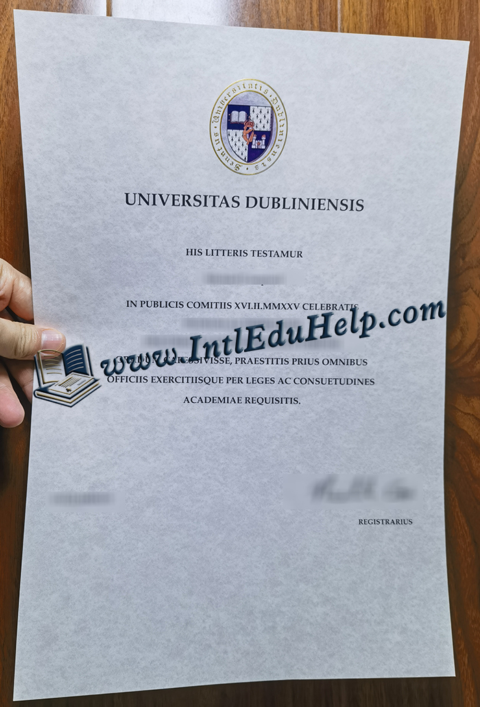 University of Dublin diploma