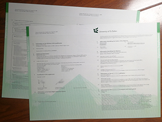 Universität St. Gallen transcript