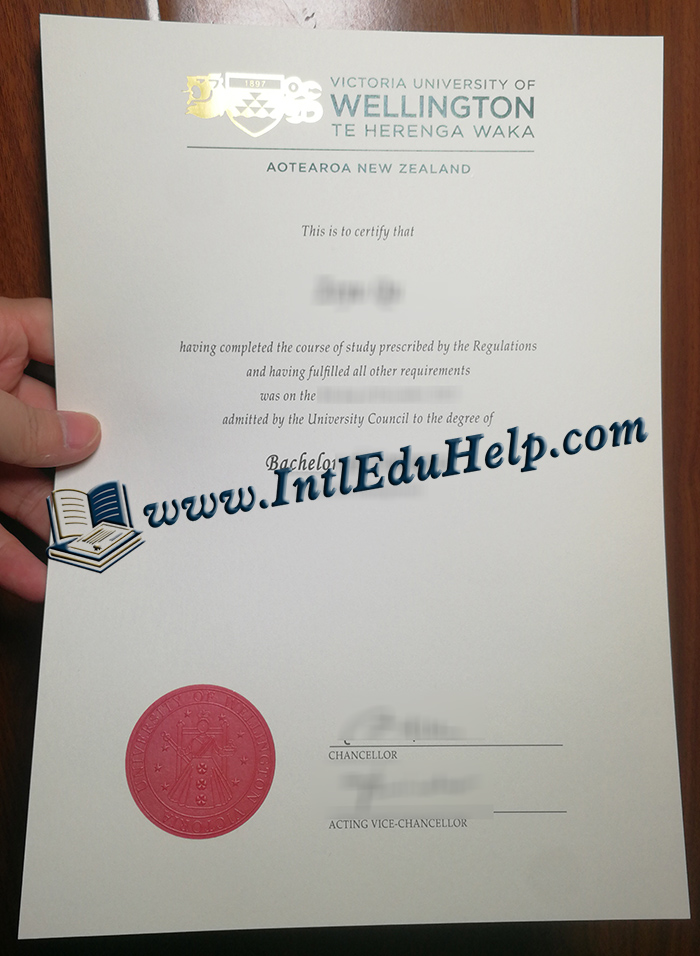 Victoria University of Wellington diploma