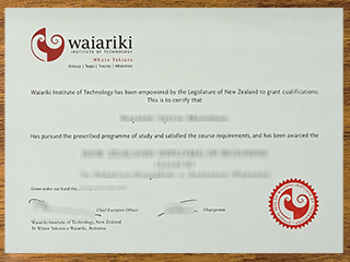 Waiariki Institute of Technology degree