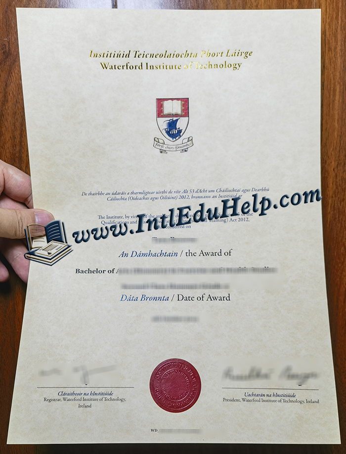 Waterford Institute of Technology diploma