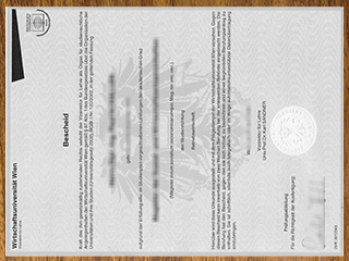 Wirtschaftsuniversität Wien degree