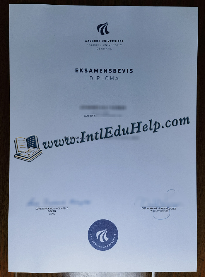 Aalborg Universitet diploma