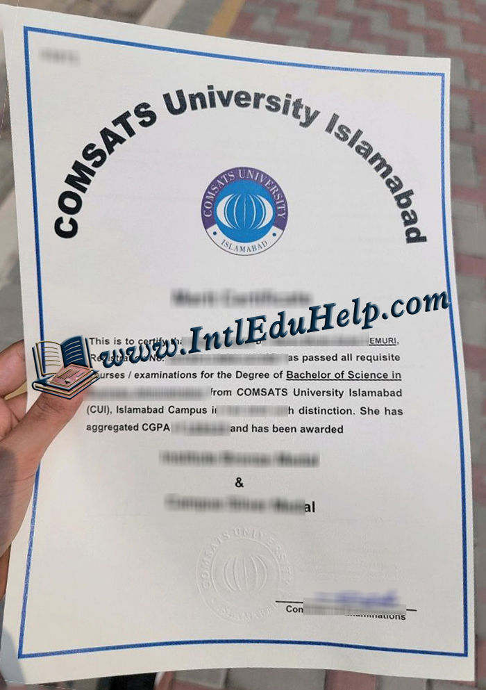 COMSATS University Islamabad diploma