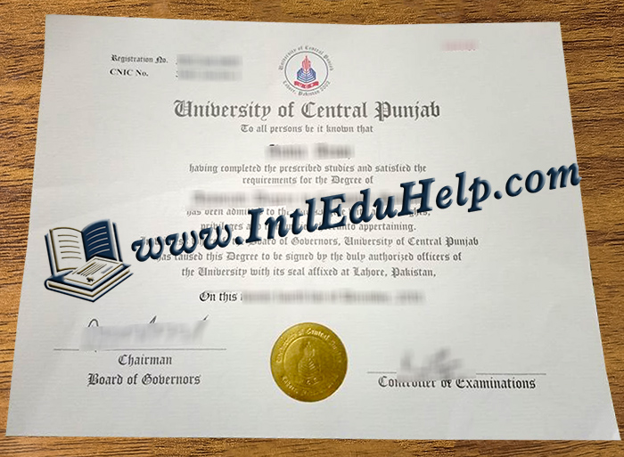Central University of Punjab diploma