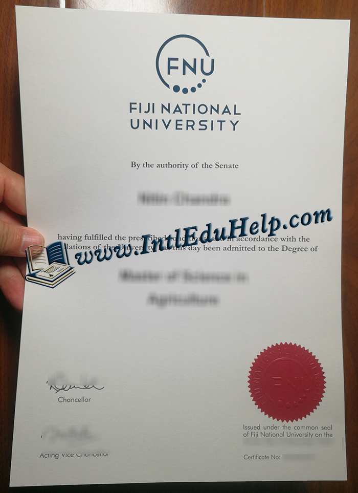 Fiji National University diploma