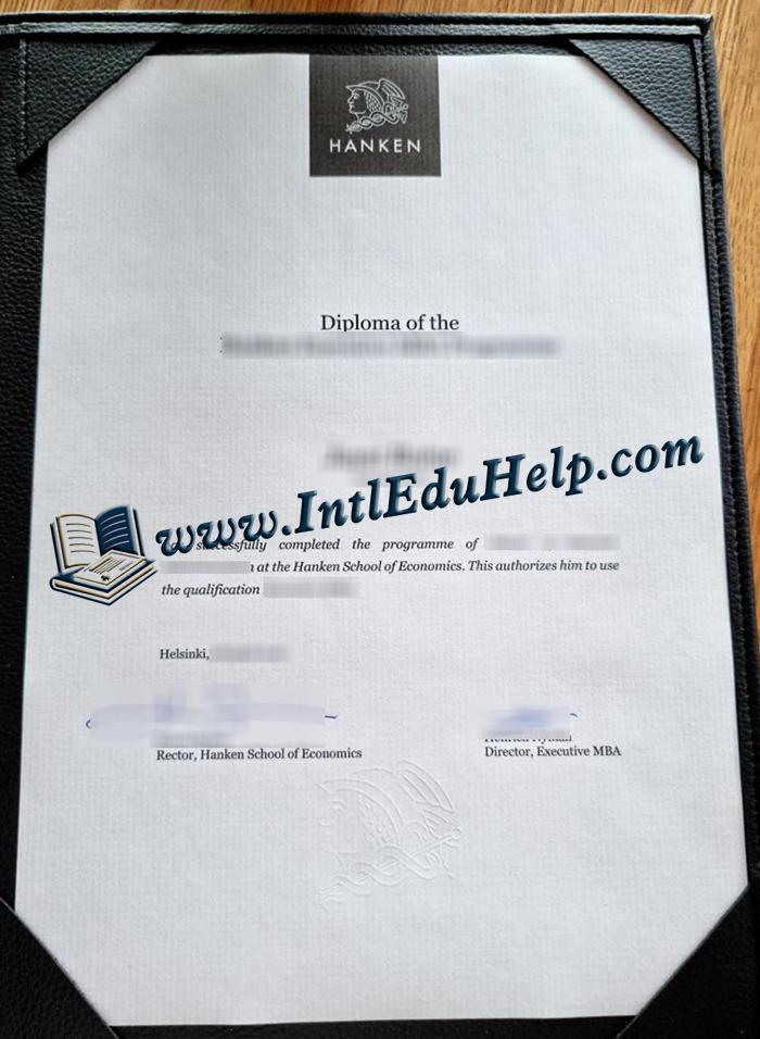 Hanken School of Economics diploma