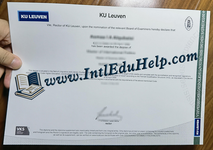 KU Leuven diploma