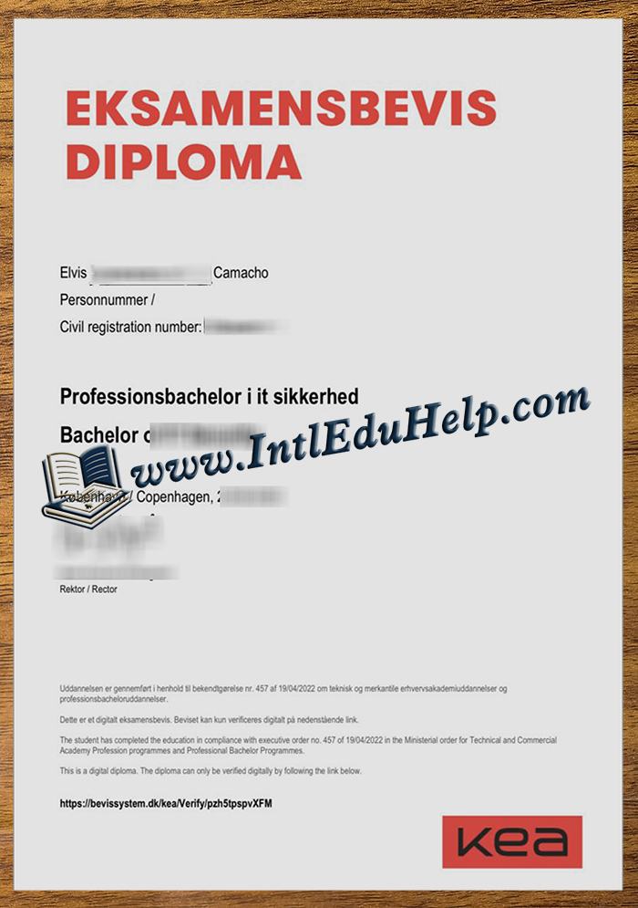 Københavns Erhvervsakademi diploma