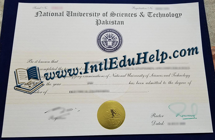 National University of Science & Technology diploma