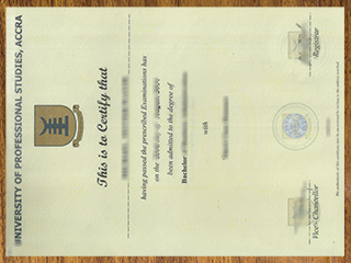 University of Professional Studies degree